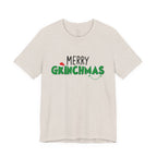 Merry Grinchmas Tee - Unisex Short Sleeve Christmas Shirt