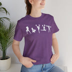 Cheer Poses T-Shirt — Cheerleading Silhouette Tee