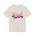 America Retro Graphic Tee - Patriotic 4th of July T-Shirt
