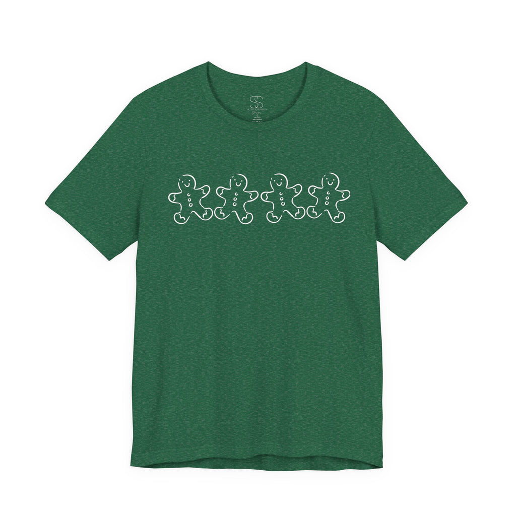 Gingerbread Men - Unisex Jersey Short Sleeve Tee