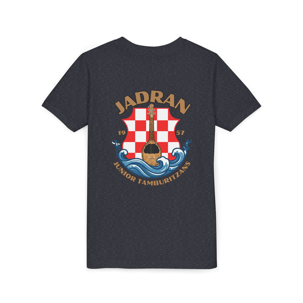 Jadran Junior Tamburitzans Kid Shirt - Tan Lettering