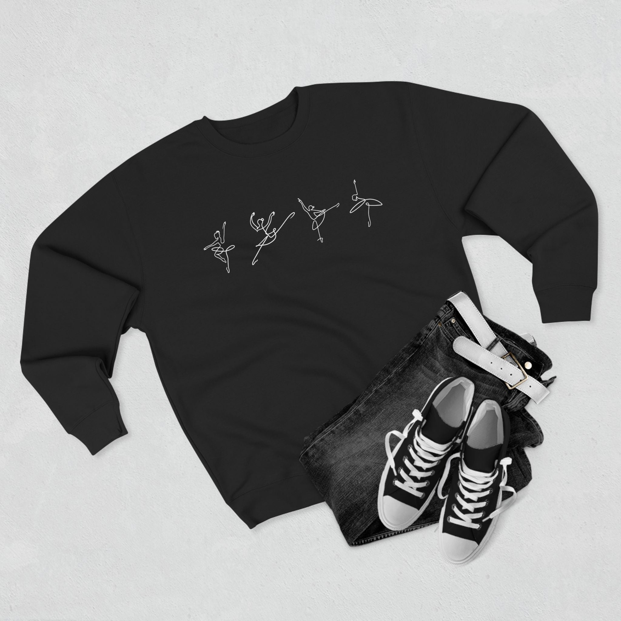 Ballet Silhouette Crewneck Sweatshirt