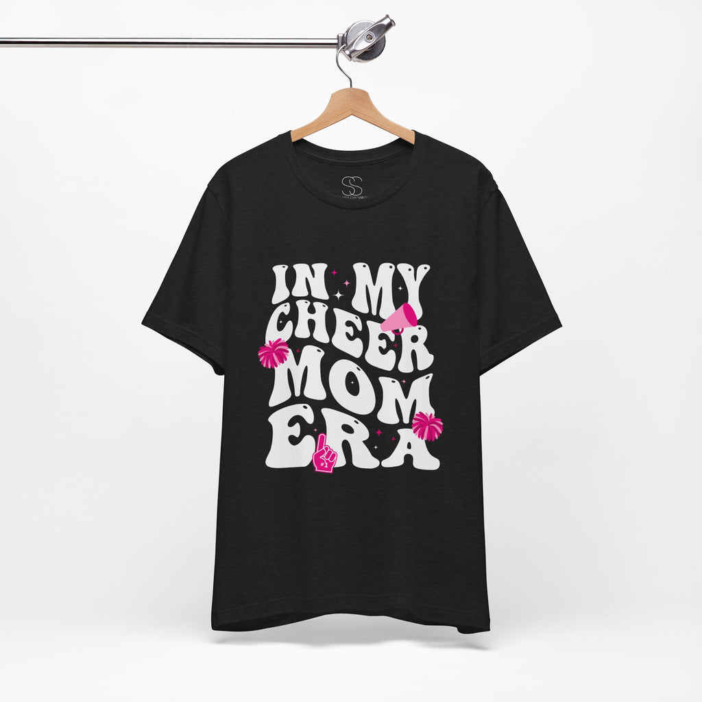 Cheer Mom Era T-Shirt – "In My Cheer Mom Era" Pom-Pom Tee