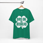 Dibs On The Redhead Shamrock T-Shirt — Funny St. Patrick’s Day Tee
