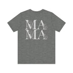 MAMA Floral on Back Design Tee