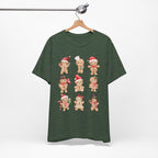 Christmas Gingerbread Characters Tee – Cute Holiday Cookie Shirt