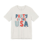 Party in the USA T-Shirt - Patriotic Fourth of July Graphic Tee