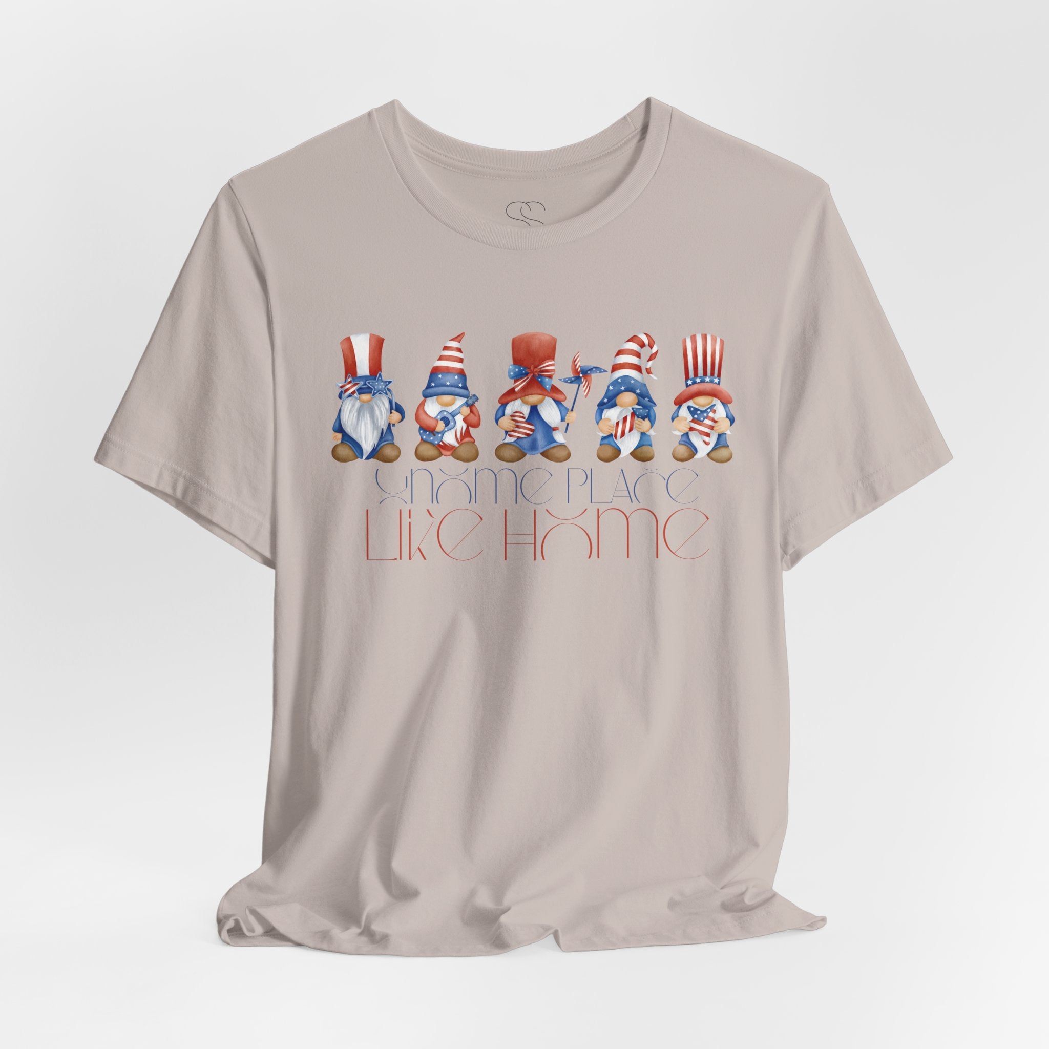 Patriotic Gnome Tee – Stars & Stripes Fourth of July T‑Shirt