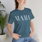 Mama Floral Tee — Mother's Day Casual Graphic T-Shirt