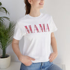 Mama Floral Tee — Women's Mother's Day Cotton T‑Shirt