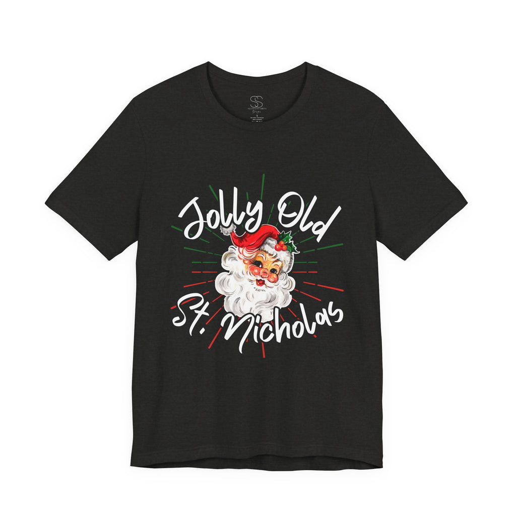 Santa Claus Unisex Tee - Jolly Old St Nicholas