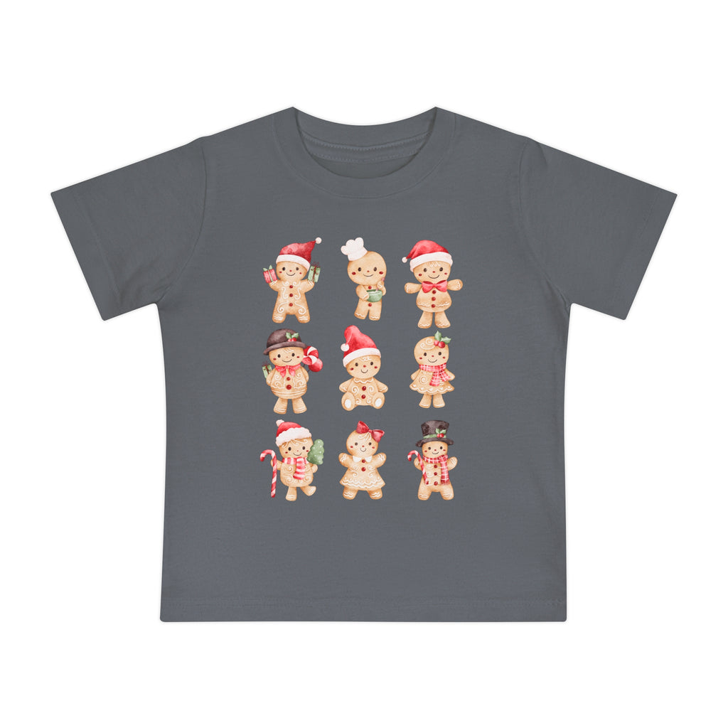 Christmas Gingerbread Babies Baby T-Shirt – Cute Holiday Cookie Crew