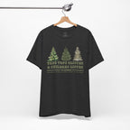 Tree Tops Glisten & Children Listen Holiday Graphic T-Shirt