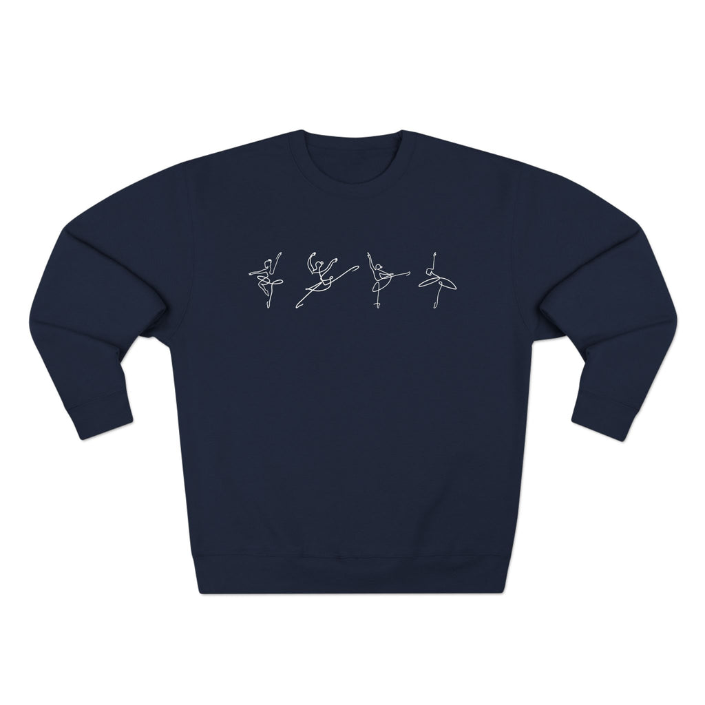 Ballet Silhouette Crewneck Sweatshirt