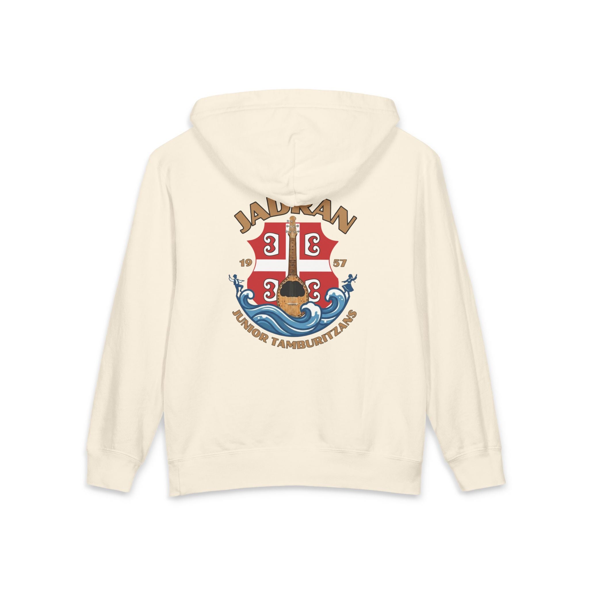 Jadran Junior Tamburitzans Youth Hoodie - Serbian Logo