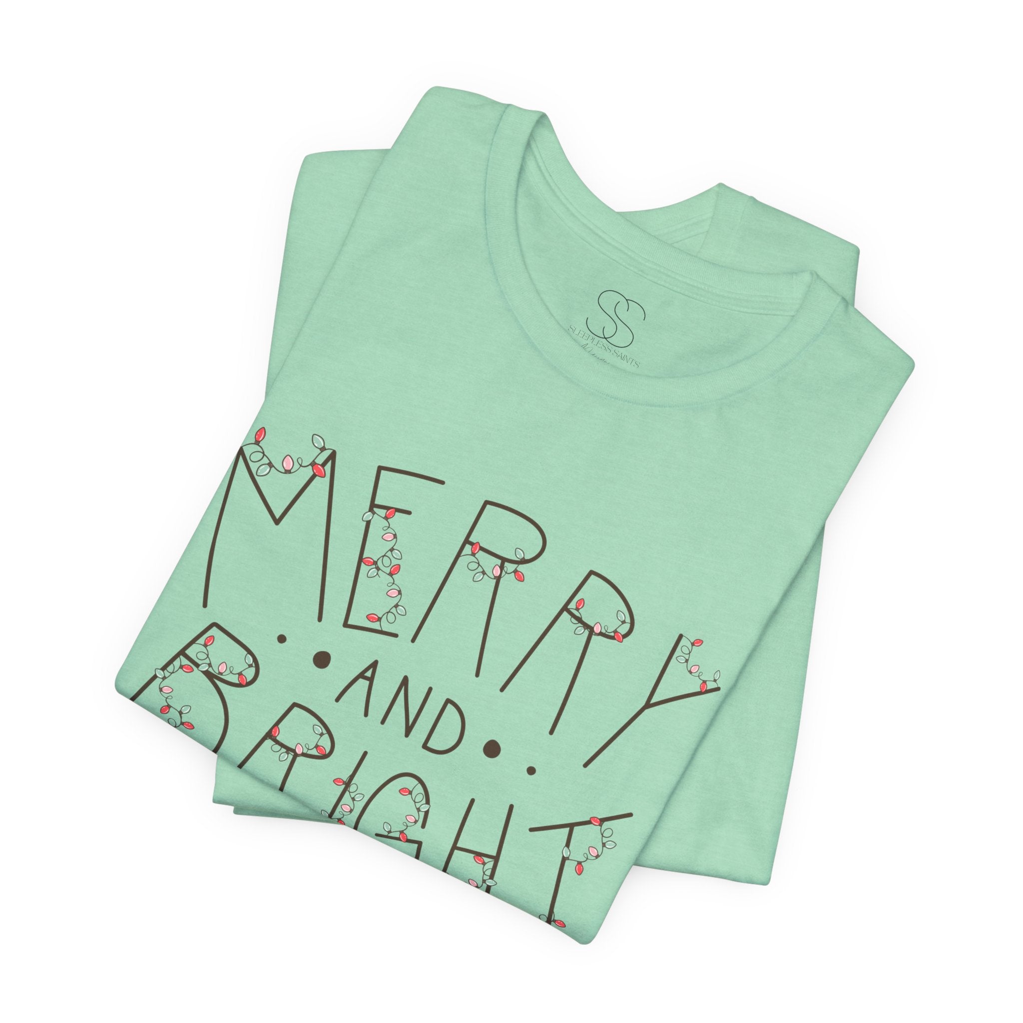 Merry and Bright Christmas Tee