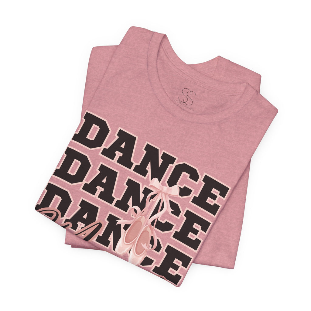 Dance Mom T‑Shirt — Pink Ballet Silhouette Tee