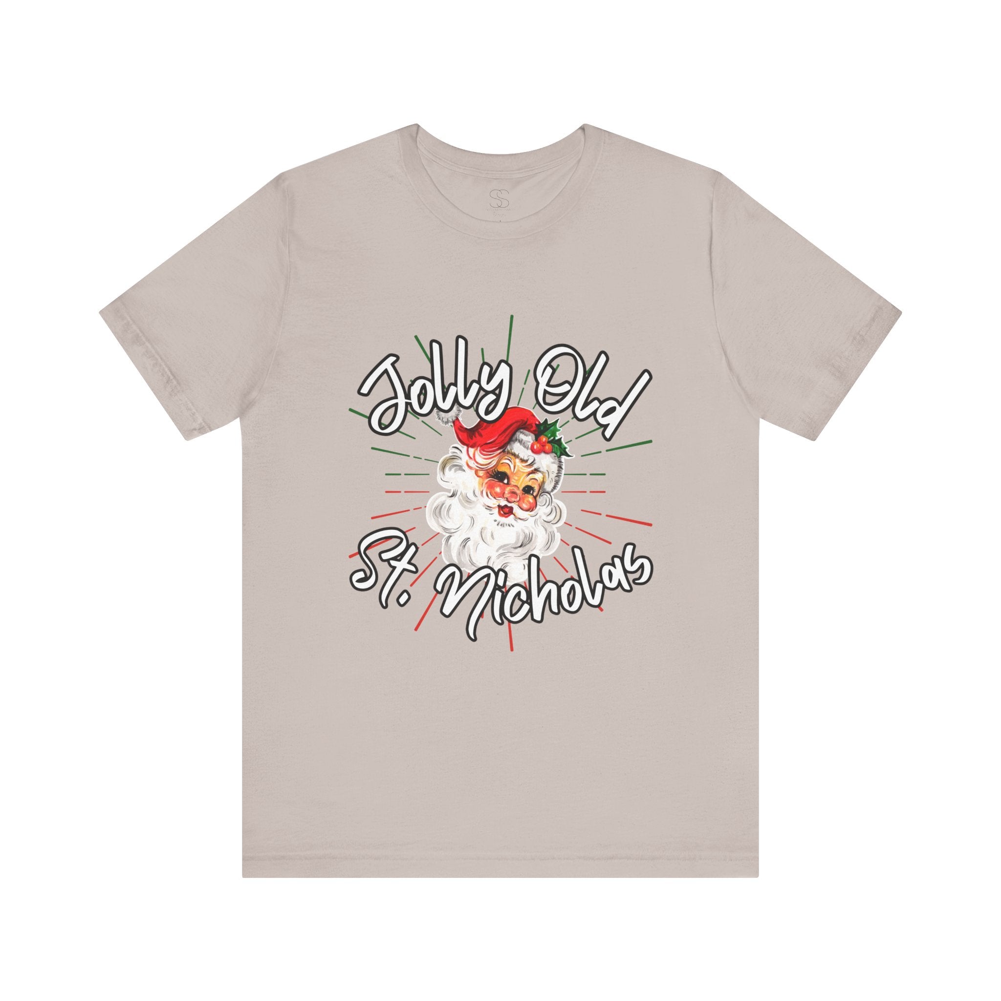 Santa Claus Unisex Tee - Jolly Old St Nicholas