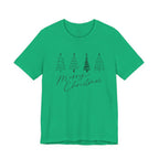 Merry Christmas Minimal Tree Tee