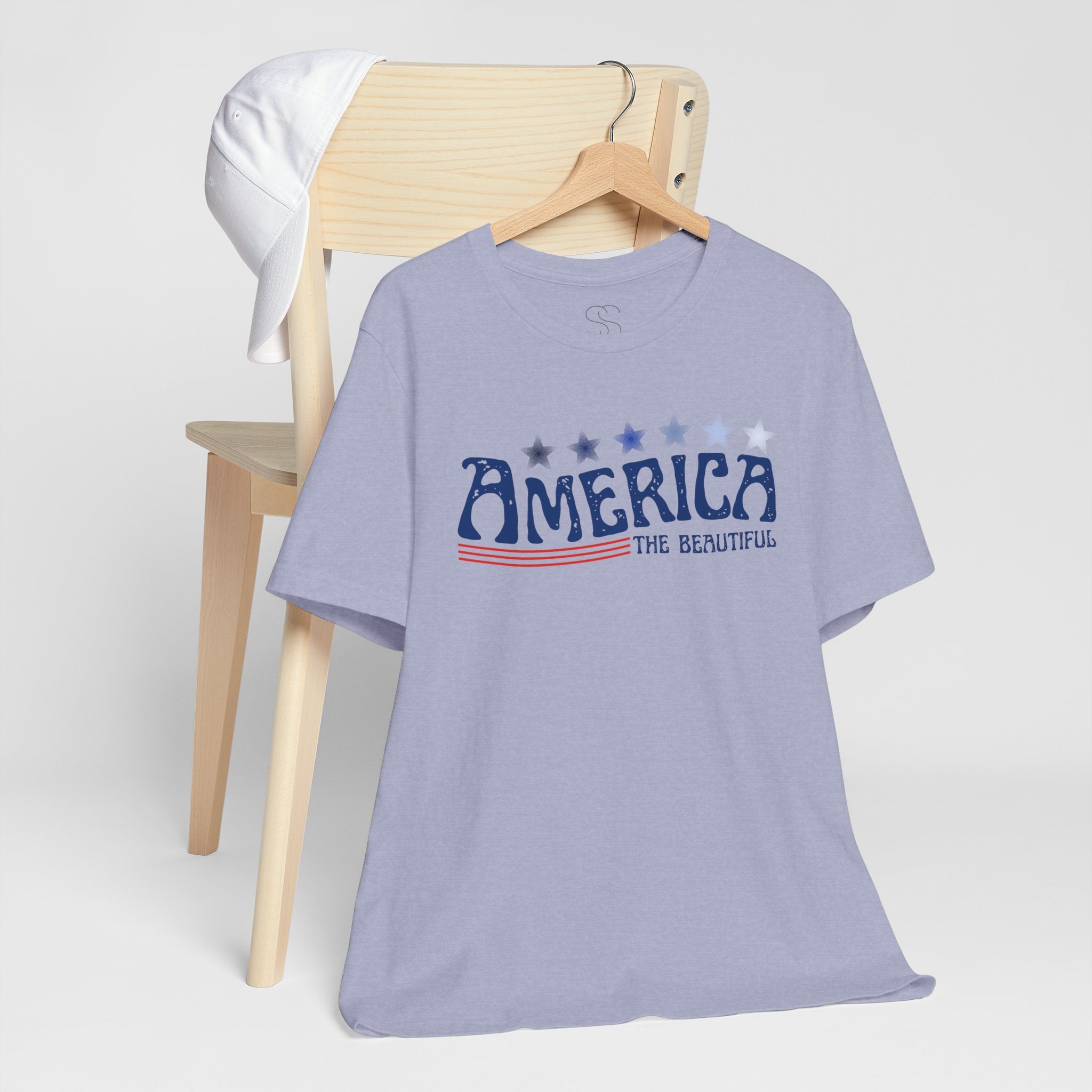 America The Beautiful T-Shirt - Patriotic 4th of July Tee