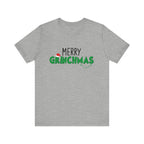 Merry Grinchmas Tee - Unisex Short Sleeve Christmas Shirt