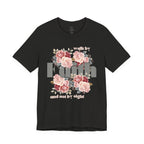 Faith Floral Tee — “Walk by Faith and Not by Sight” Inspirational T‑Shirt