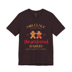Gingerbread Bakery T‑Shirt – "Mrs. Claus' Gingerbread Bakery" Holiday Tee