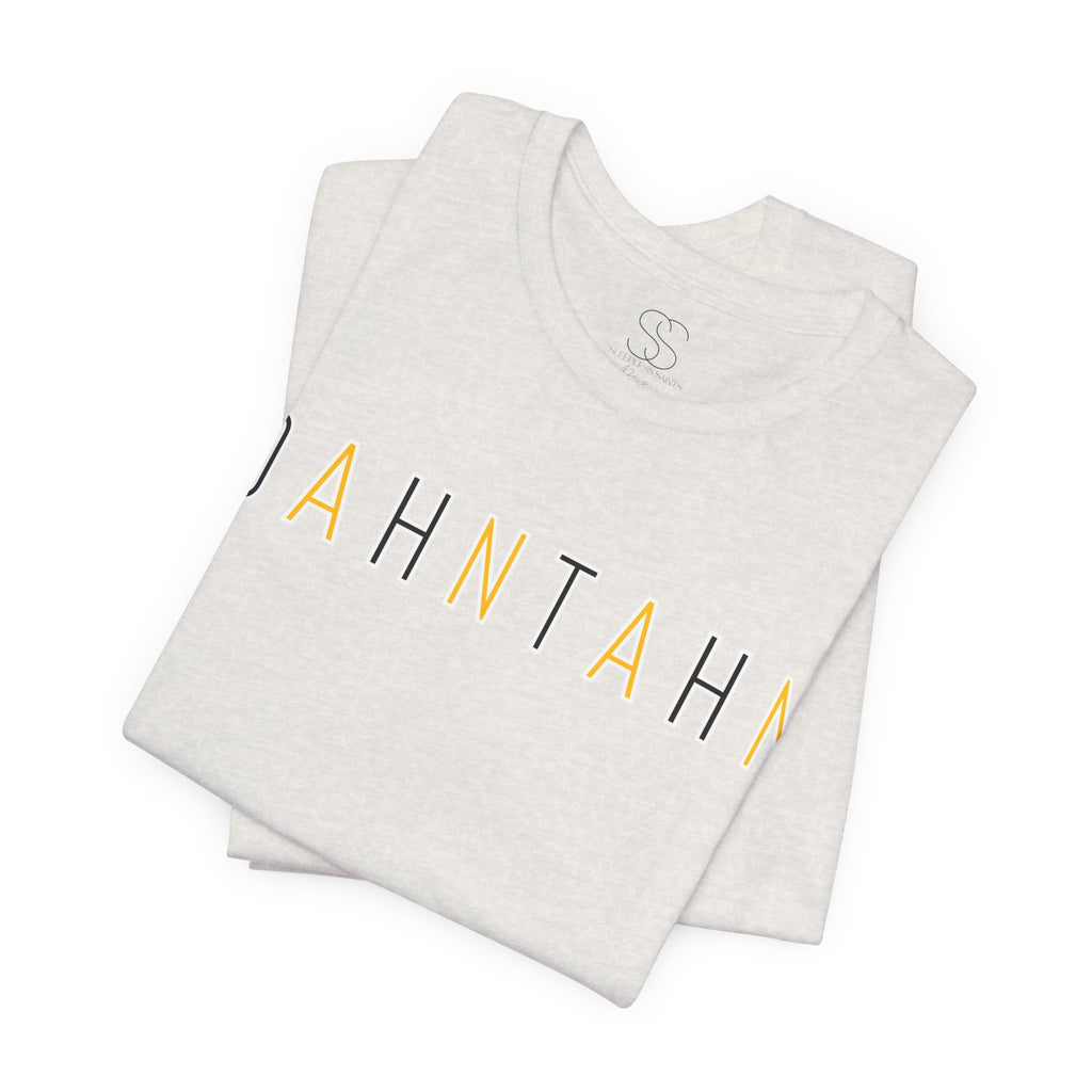 DAHNTahn Pittsburgh Tee — Casual Unisex Short Sleeve Shirt