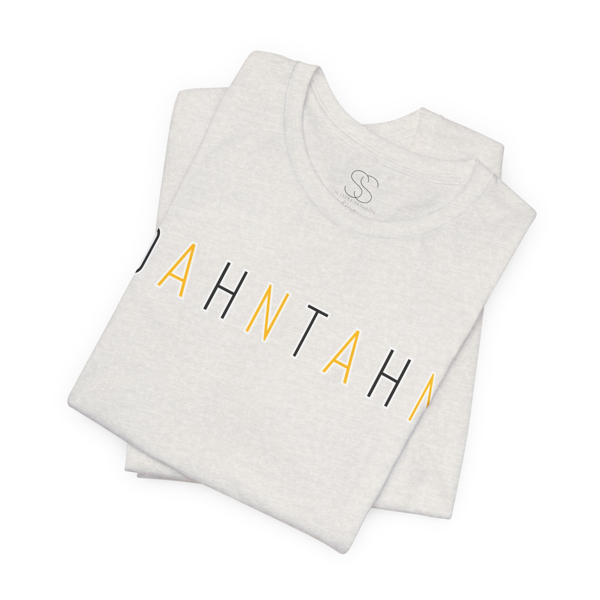 DAHNTahn Pittsburgh Tee — Casual Unisex Short Sleeve Shirt