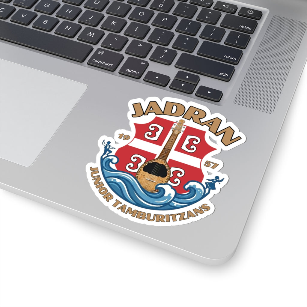 Jadran Junior Tamburitzans Sticker - Serbian Logo