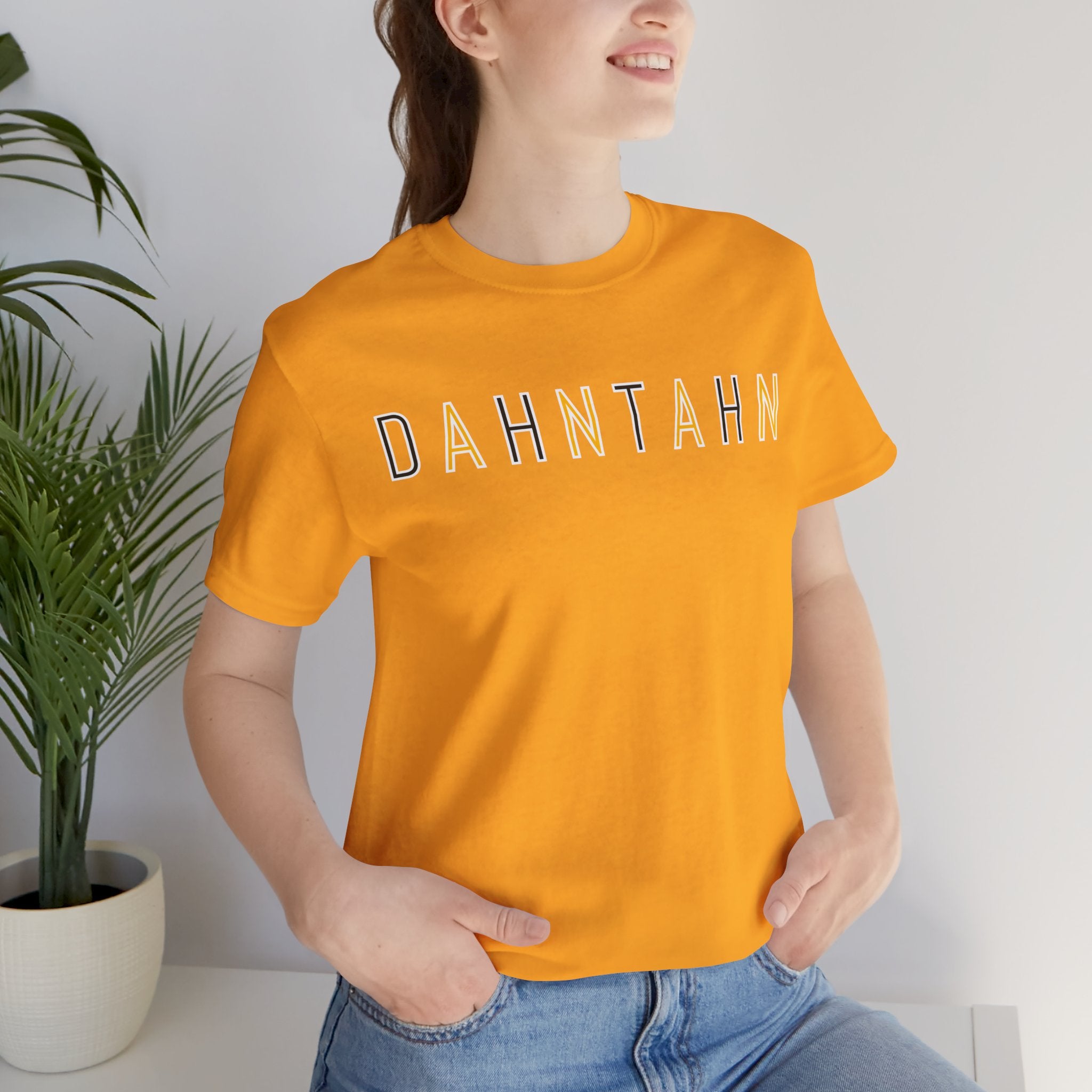 DAHNTahn Pittsburgh Tee — Casual Unisex Short Sleeve Shirt