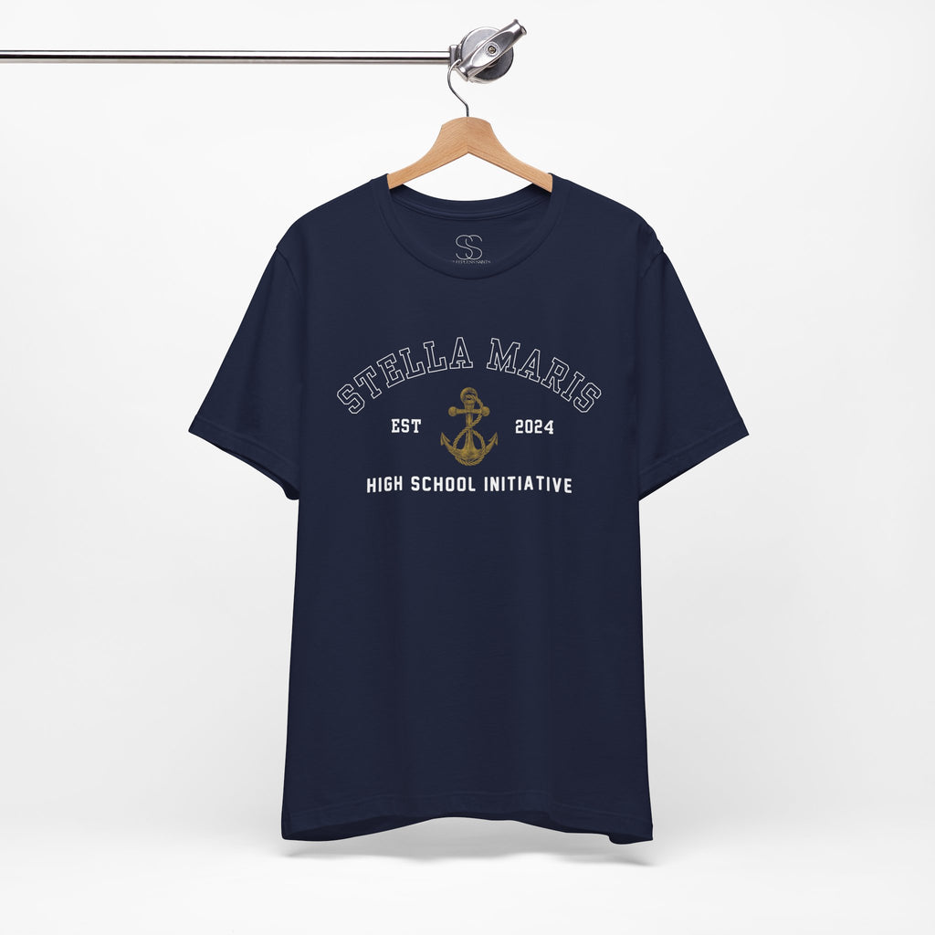 Stella Maris High School T‑Shirt — Anchor Logo (Est. 2024)