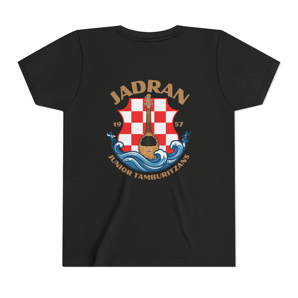 Jadran Junior Tamburitzans Kid Shirt - Tan Lettering