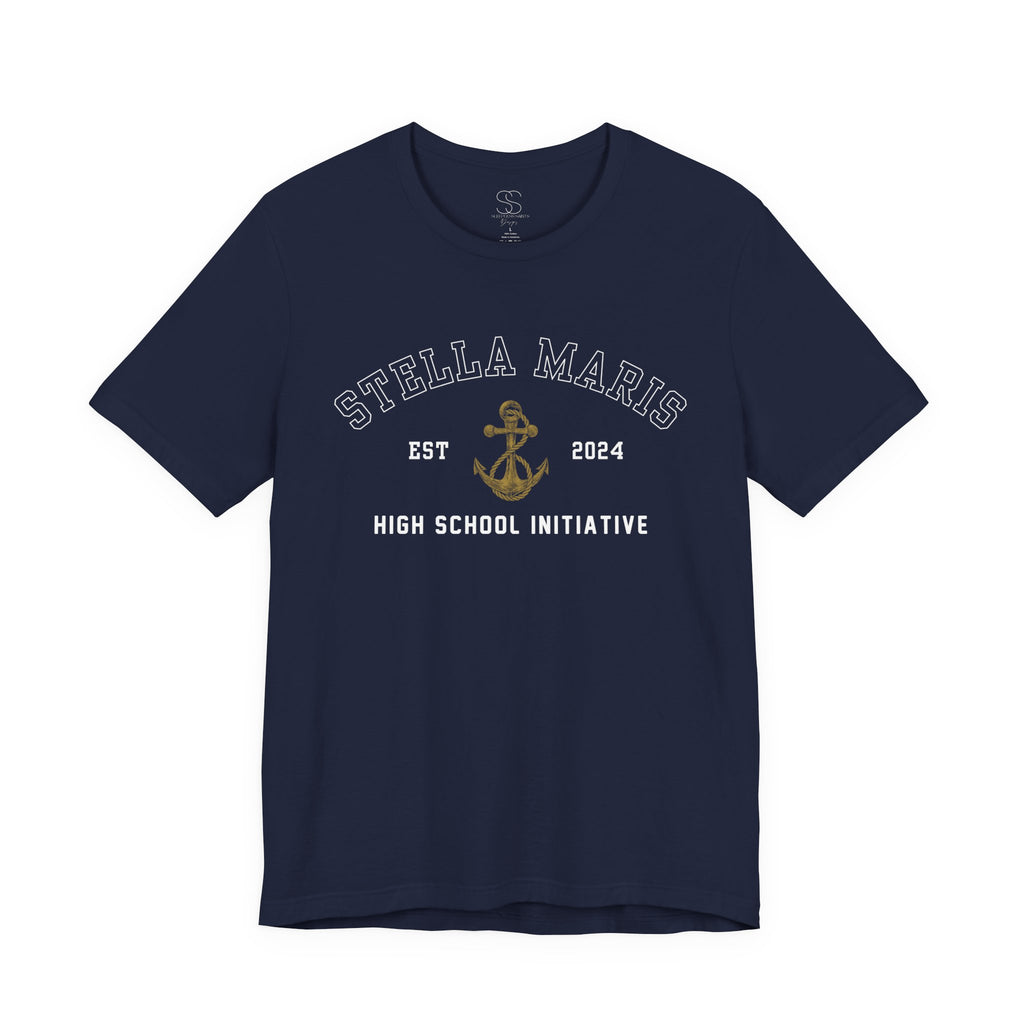 Stella Maris High School T‑Shirt — Anchor Logo (Est. 2024)