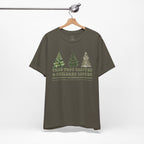 Tree Tops Glisten & Children Listen Holiday Graphic T-Shirt