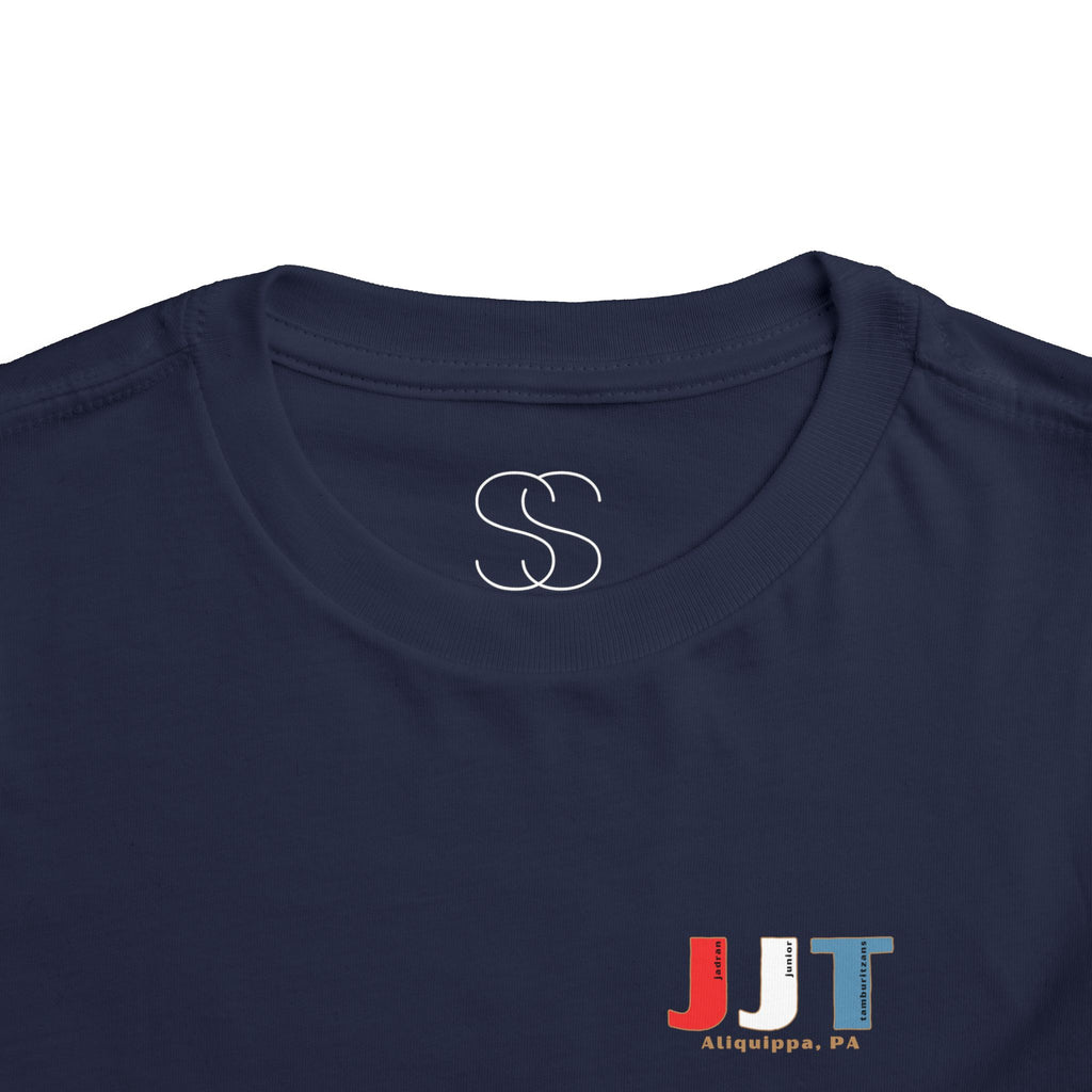 Jadran Junior Tamburitzans Toddler Tee - White and Red Lettering