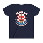 Jadran Junior Tamburitzans Kid Shirt - White and Red Lettering