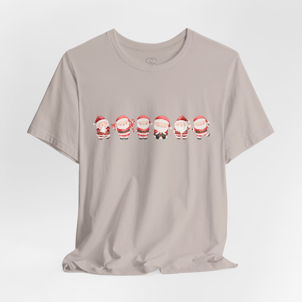 Santa Santa Santa! Unisex Jersey Short Sleeve Tee