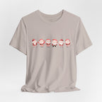 Santa Santa Santa! Unisex Jersey Short Sleeve Tee