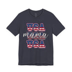 USA Mama Tee - Patriotic Fourth of July Mom Shirt