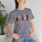 Holy Women Figures Illustration T-Shirt - Saints