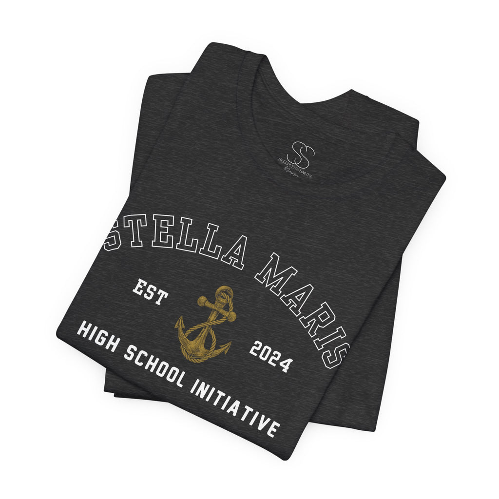 Stella Maris High School T‑Shirt — Anchor Logo (Est. 2024)
