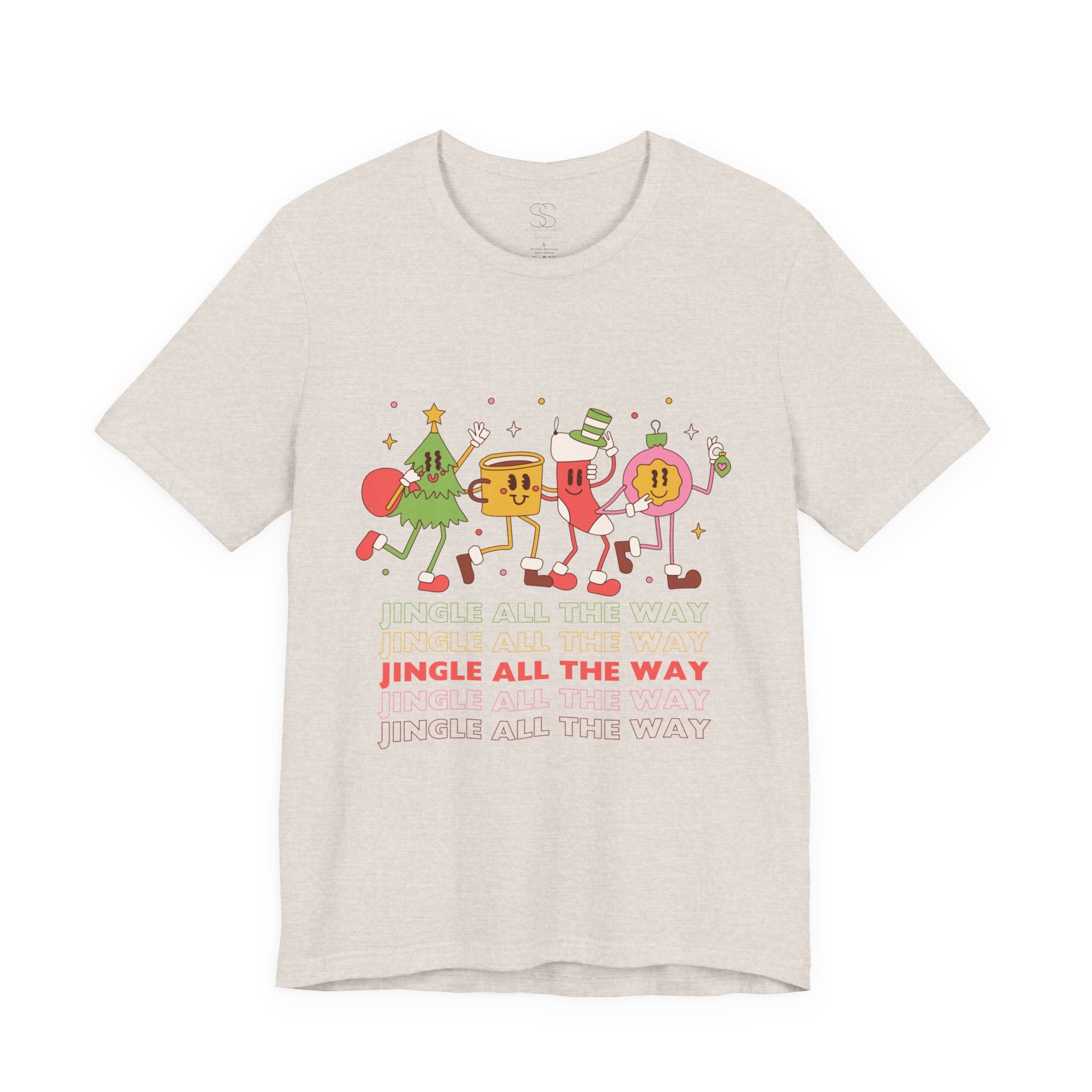 Jingle All the Way Holiday Tee