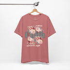 Faith Floral Tee — “Walk by Faith and Not by Sight” Inspirational T‑Shirt