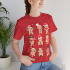 Christmas Gingerbread Characters Tee – Cute Holiday Cookie Shirt