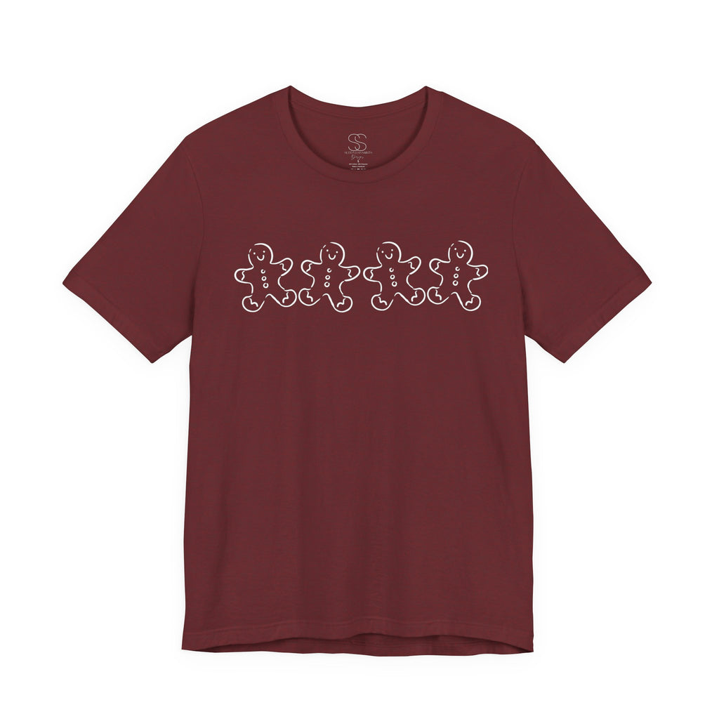 Gingerbread Men - Unisex Jersey Short Sleeve Tee