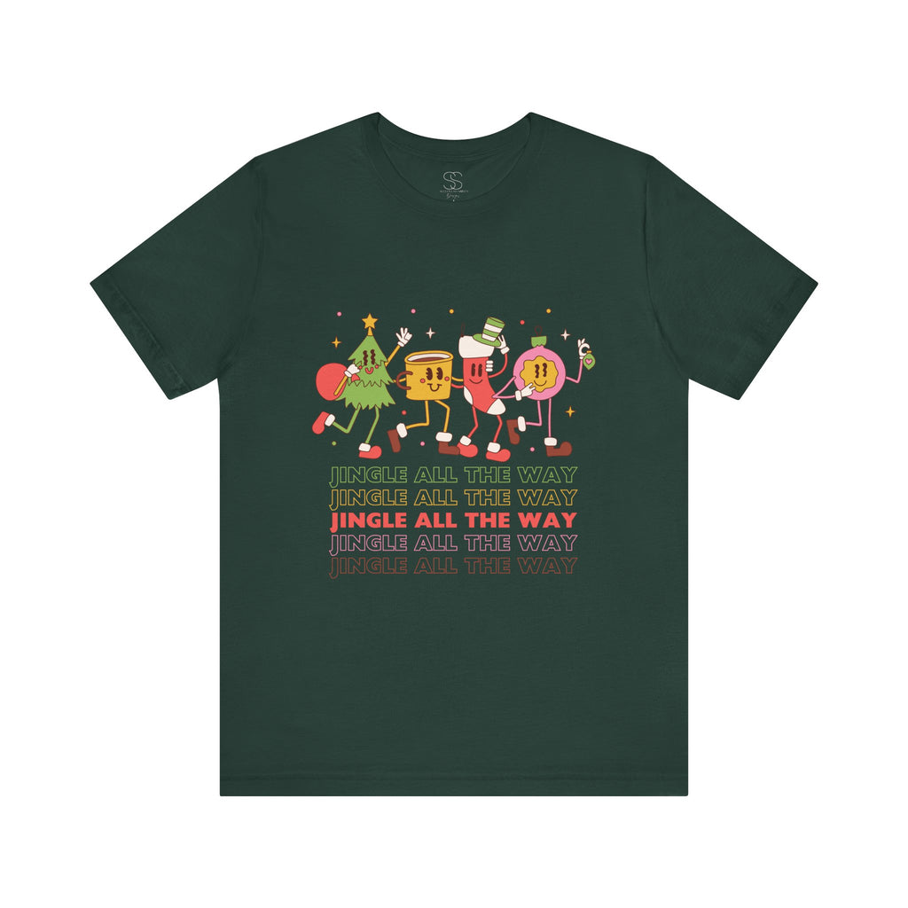 Jingle All the Way Holiday Tee