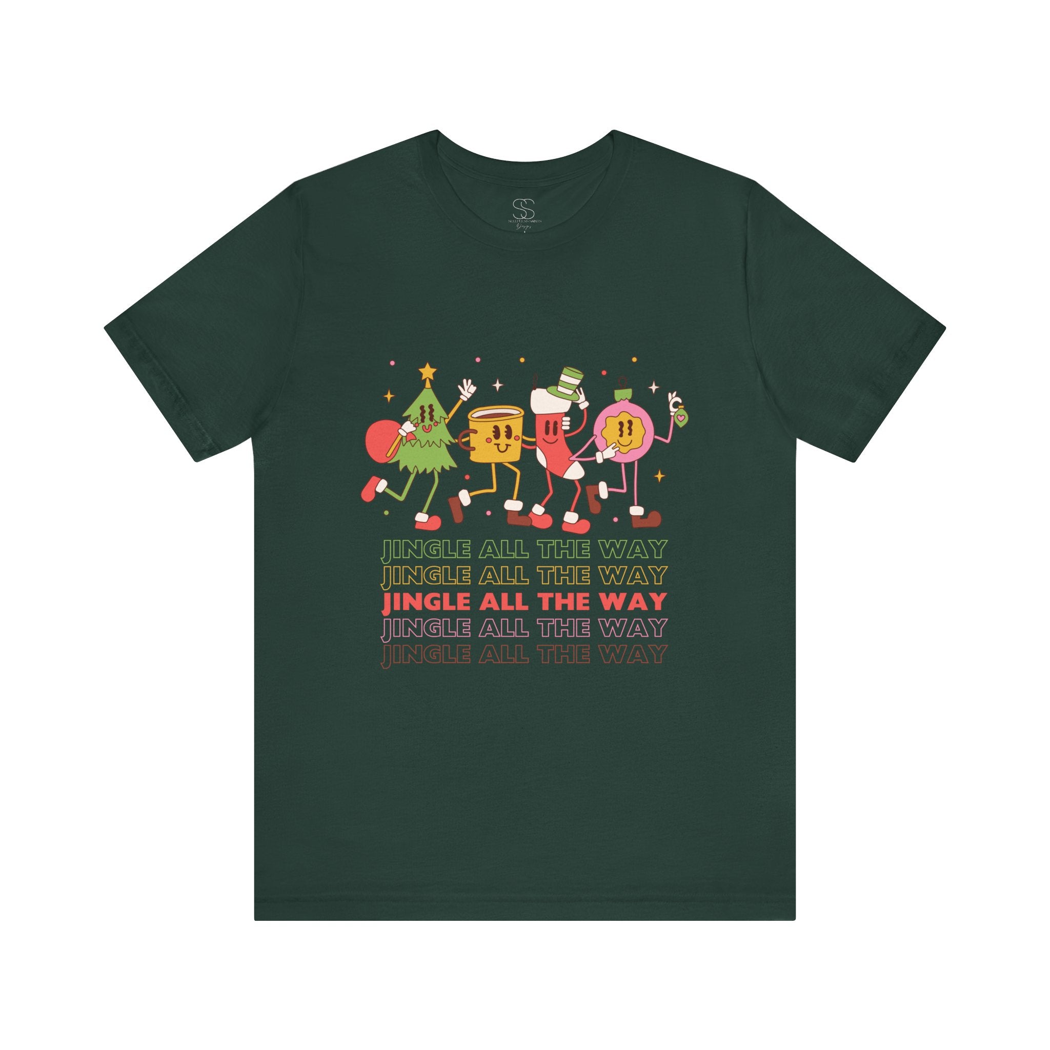 Jingle All the Way Holiday Tee