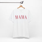 Mama Floral Tee — Women's Mother's Day Cotton T‑Shirt