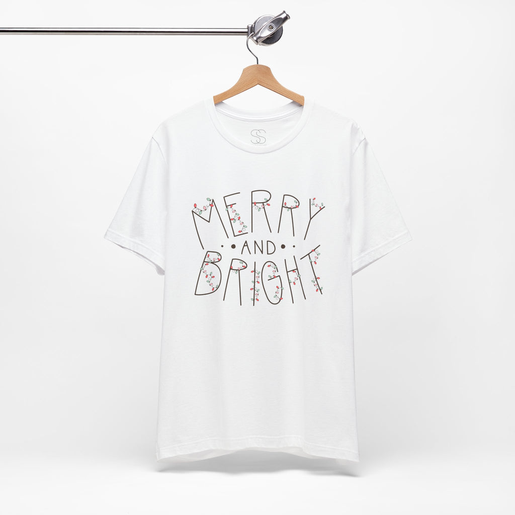 Merry and Bright Christmas Tee